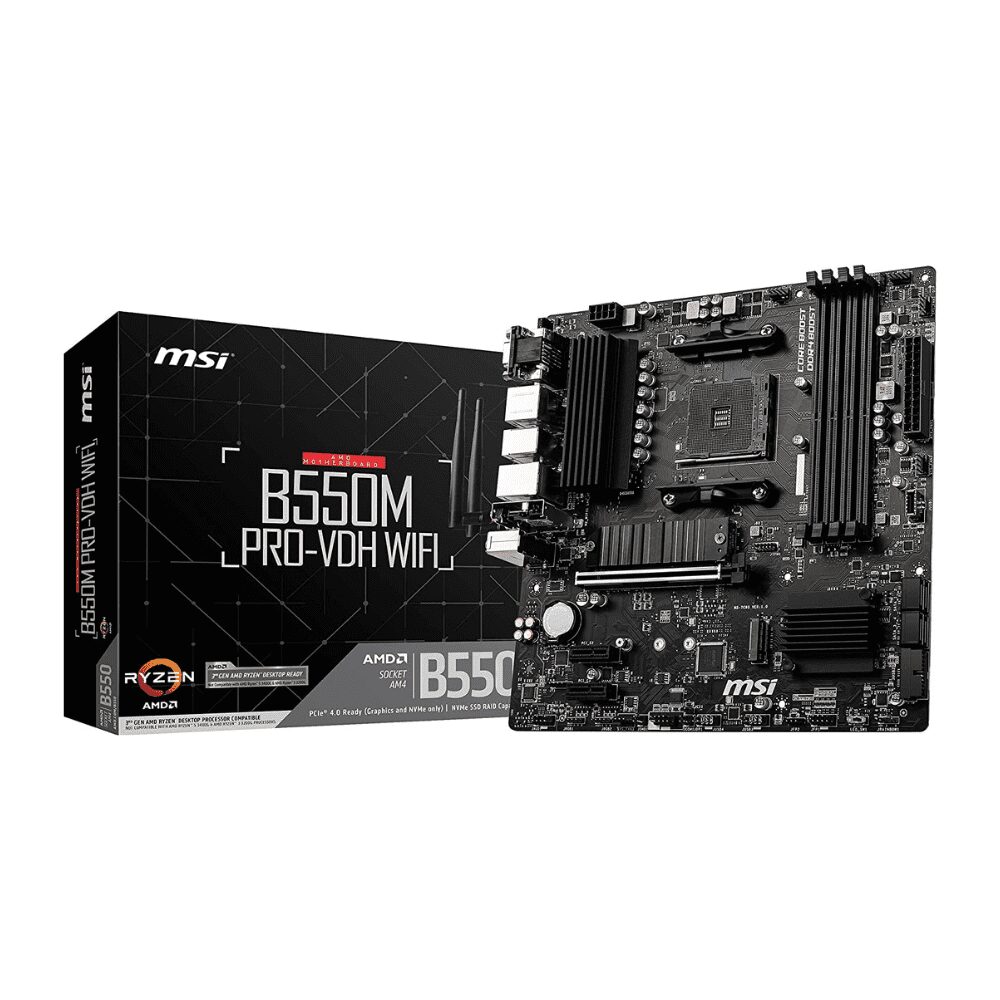 MSI B550M PRO-VDH WIFI - NEW