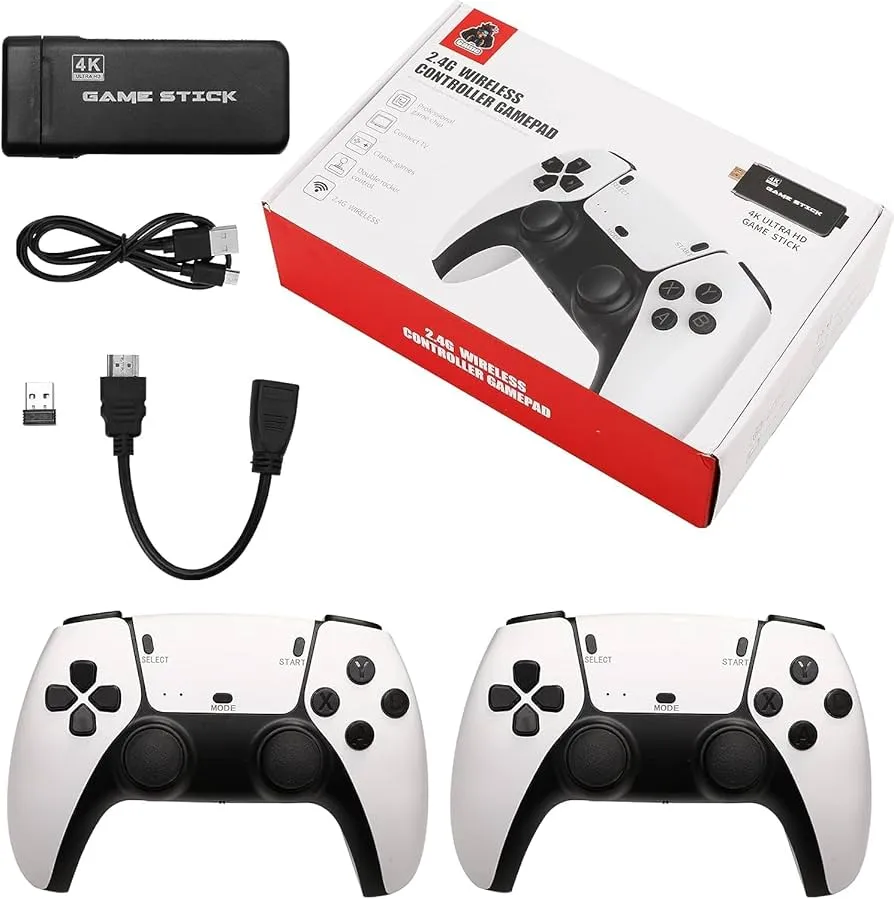 M8 Pro 64GB 4K 20,000 Games Retro Console With Dual Controllers